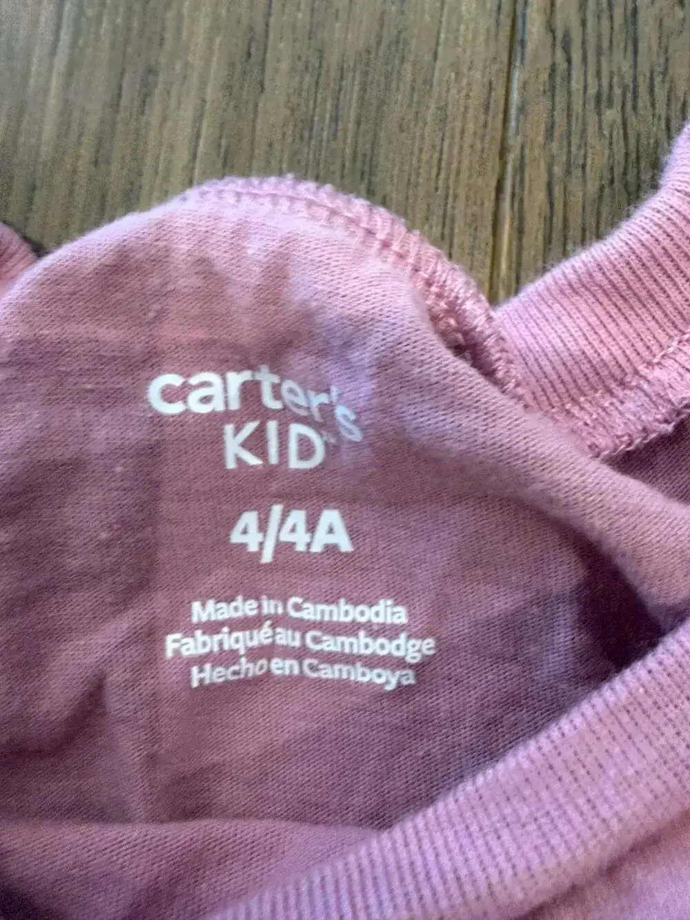 Carter's KID Cousin Crew Graphic T-Shirt Pink